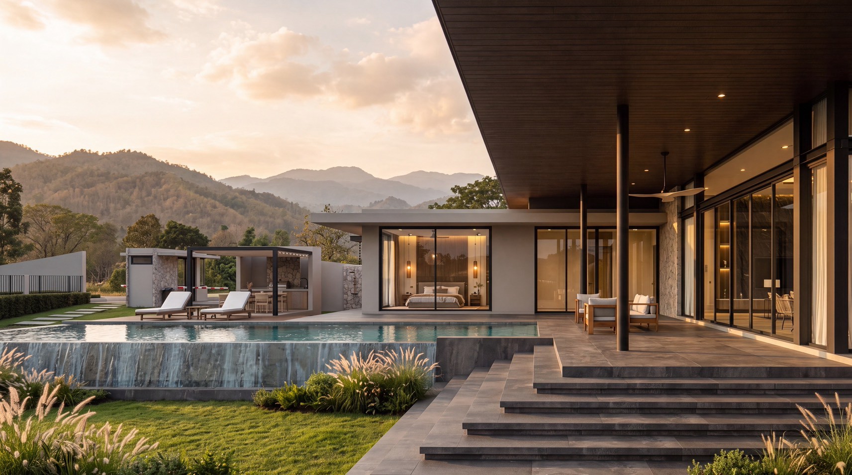Poolside lifestyle at MONTIVA